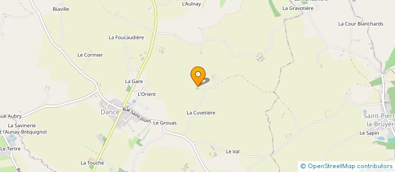 localisation de l'entreprise CUMA DE DANCE à PERCHE-EN-NOCE