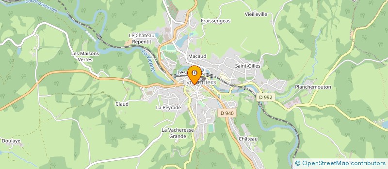 localisation de l'entreprise CUMA DE DOMPS-SAINT GILLES à DOMPS