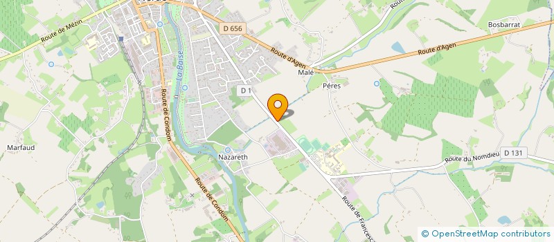 localisation de l'entreprise CUMA DE FIEUX GARLIES  NERAC