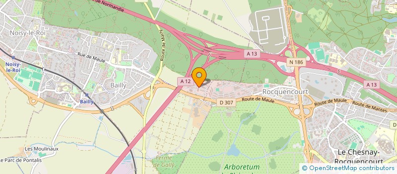 localisation de l'entreprise CUMA DE GALLY  BAILLY