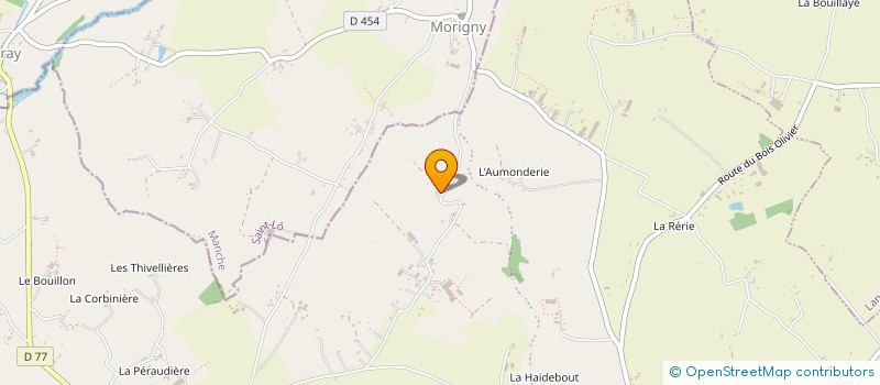 localisation de l'entreprise CUMA DE GEFEL  LANDELLES-ET-COUPIGNY