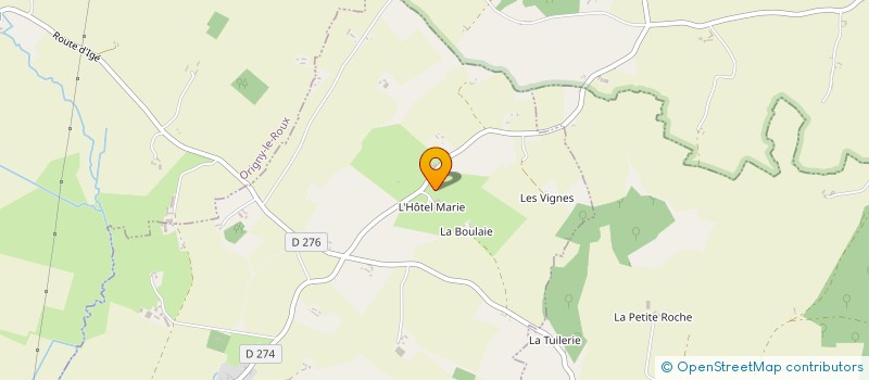 localisation de l'entreprise CUMA DE GUE à BELFORET-EN-PERCHE