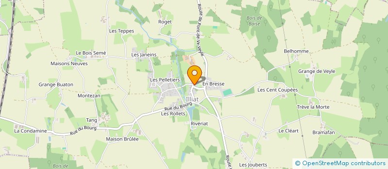 localisation de l'entreprise CUMA DE ILLIAT à ILLIAT