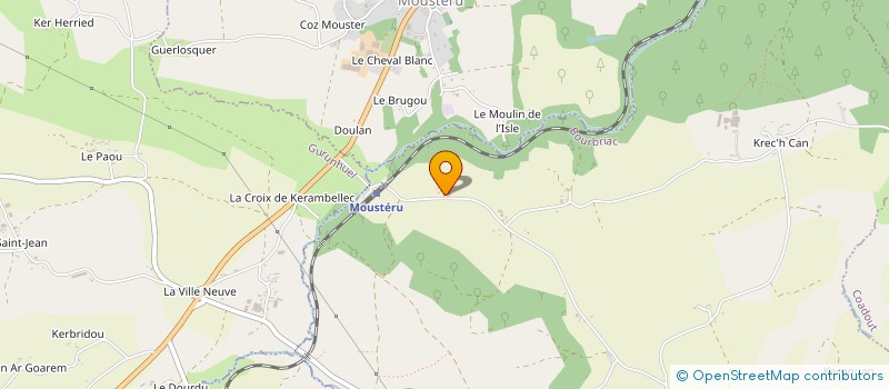 localisation de l'entreprise CUMA DE KERIAS  BOURBRIAC