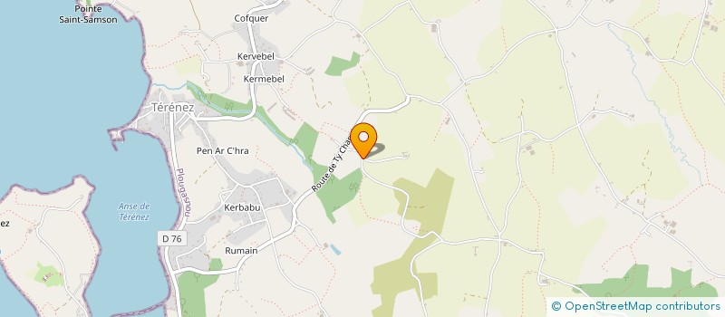localisation de l'entreprise CUMA DE KERVENY  PLOUGASNOU