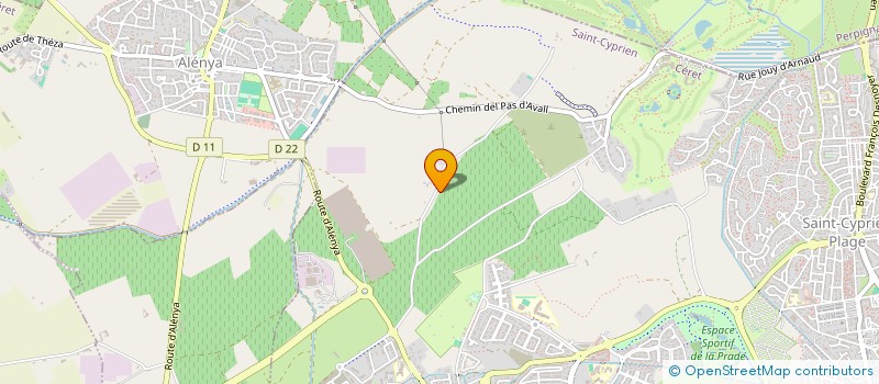localisation de l'entreprise CUMA DE L'AGULLE à SAINT-CYPRIEN