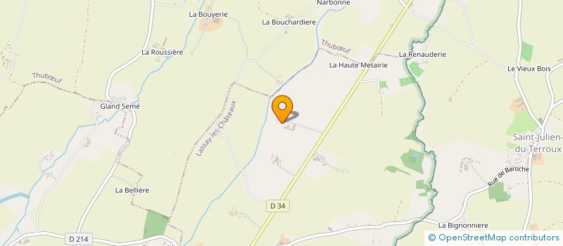 localisation de l'entreprise CUMA DE L AIGUILLON à LASSAY-LES-CHATEAUX