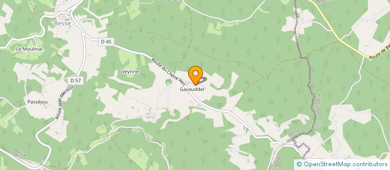 localisation de l'entreprise CUMA DE L AIGUILLOU à BESSE