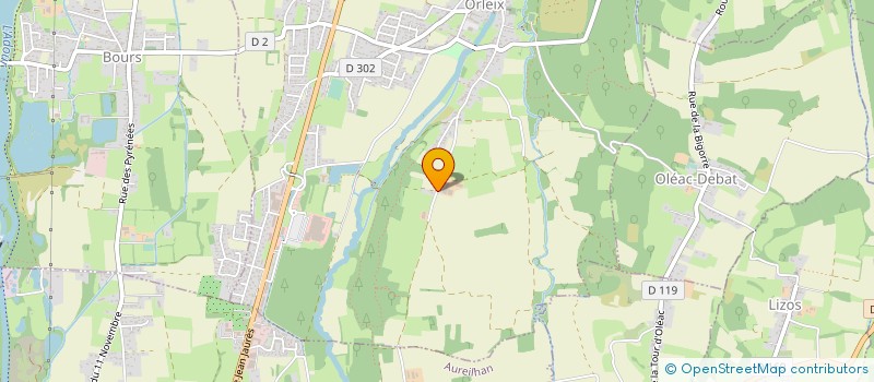 localisation de l'entreprise CUMA DE L'AILHET à ORLEIX