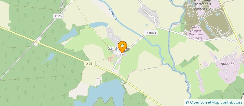 localisation de l'entreprise CUMA DE L ALBANE à SAINT-LEGER-TRIEY