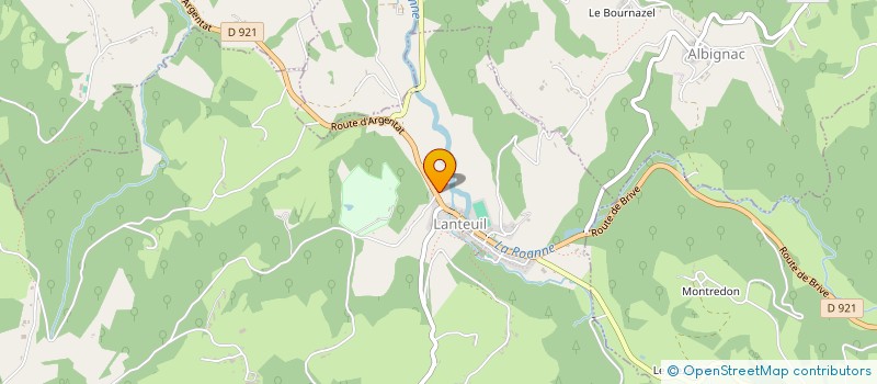 localisation de l'entreprise CUMA DE L ANGLE DE SERILHAC  SERILHAC