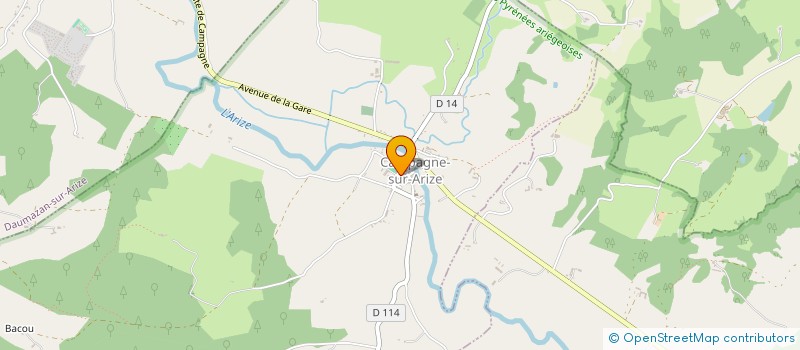 localisation de l'entreprise CUMA DE L'ARIZE à DAUMAZAN-SUR-ARIZE