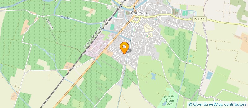 localisation de l'entreprise CUMA DE L AUBIAGUE A COURSAN  COURSAN