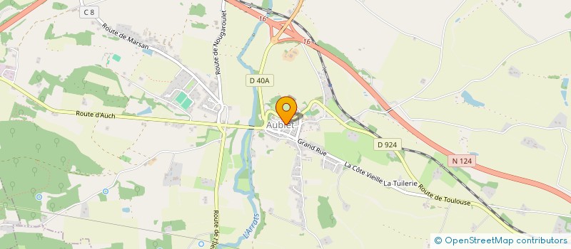 localisation de l'entreprise CUMA DE L AULOUSTE A NOUGAROULET  NOUGAROULET