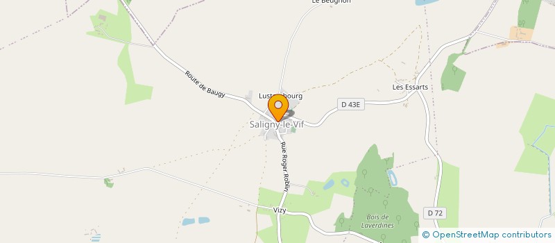 localisation de l'entreprise CUMA DE L'AVENIR DE BAUGY à BAUGY