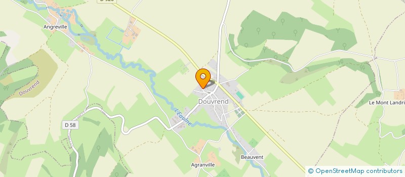 localisation de l'entreprise CUMA DE L'EAULNE  DOUVREND