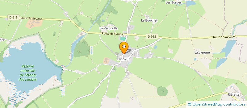 localisation de l'entreprise CUMA DE L ENTENTE  BUDELIERE