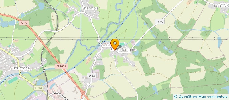 localisation de l'entreprise CUMA DE L ENTENTE à FROIDEFONTAINE