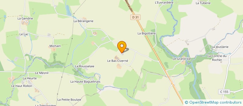 localisation de l'entreprise CUMA DE L'ERNEE  LARCHAMP