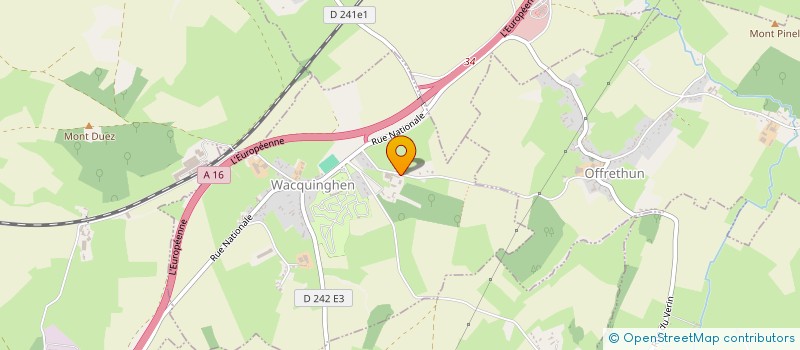 localisation de l'entreprise CUMA DE L'ESCALE  WIMILLE