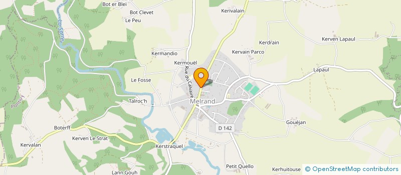 localisation de l'entreprise CUMA DE L'ESPERANCE à QUISTINIC