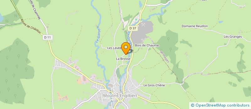 localisation de l'entreprise CUMA DE L'ESPERANCE  DIENNES-AUBIGNY