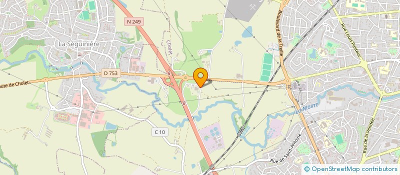 localisation de l'entreprise CUMA DE L'ESPOIR 2000 DE CHOLET à CHOLET