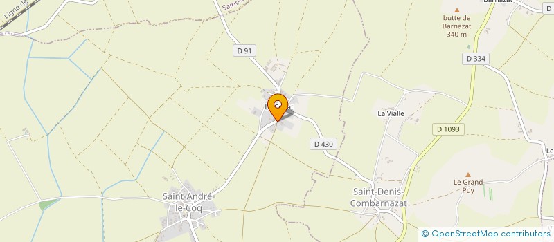 localisation de l'entreprise CUMA DE L EUROPE à SAINT-ANDRE-LE-COQ