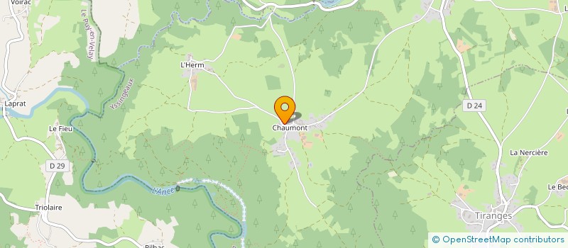 localisation de l'entreprise CUMA DE L HERM à BOISSET