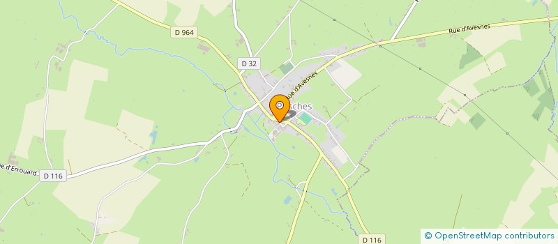 localisation de l'entreprise CUMA DE L'HIRONDELLE à FONTAINE-AU-BOIS