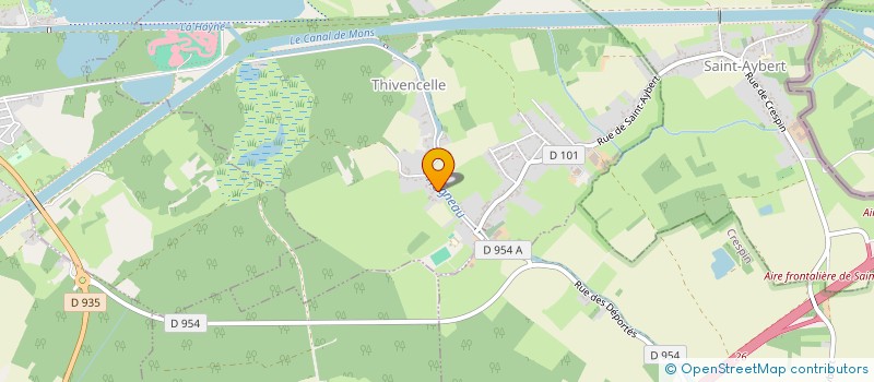 localisation de l'entreprise CUMA DE L HOGNEAU à THIVENCELLE