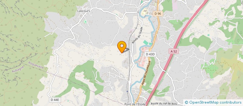 localisation de l'entreprise CUMA DE L'HUVEAUNE  AUBAGNE