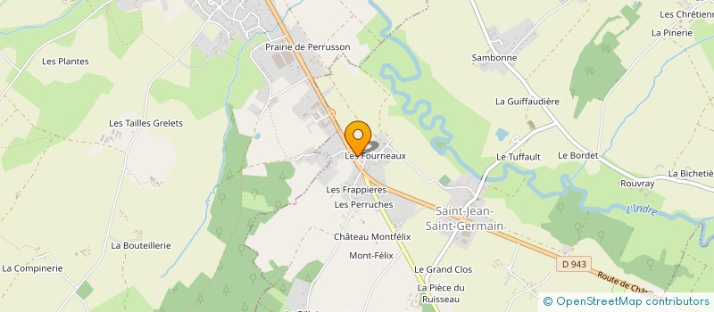localisation de l'entreprise CUMA DE L INDRE A L INDROIS  VERNEUIL-SUR-INDRE