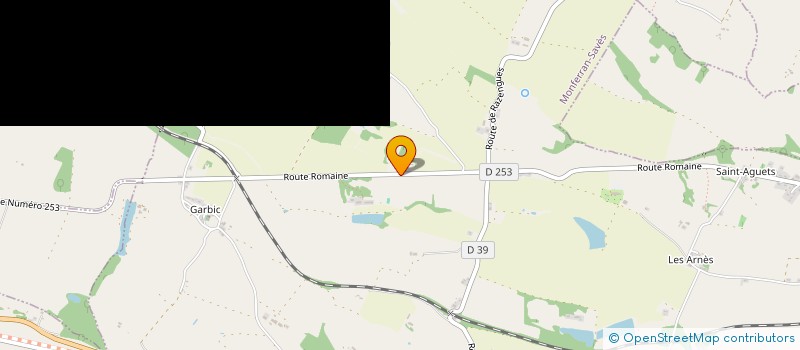 localisation de l'entreprise CUMA DE L ISLE JOURDAIN  CASTILLON-SAVES