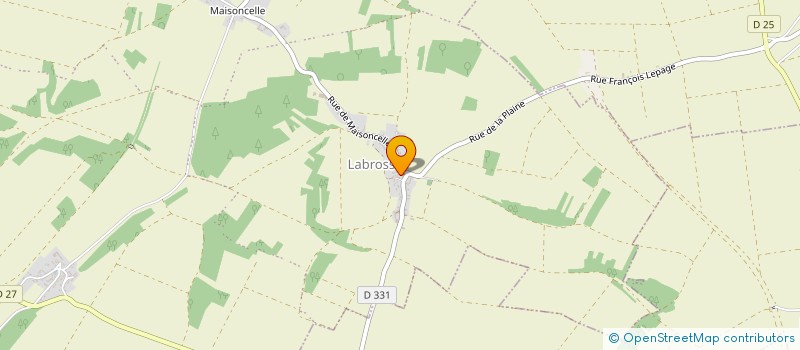 localisation de l'entreprise CUMA DE L'ORMETEAU à LE MALESHERBOIS
