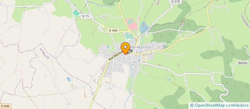 localisation de l'entreprise CUMA DE L'OUYSSE  ANGLARS