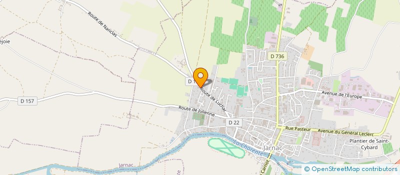 localisation de l'entreprise CUMA DE L'UGNI BLANC à JARNAC