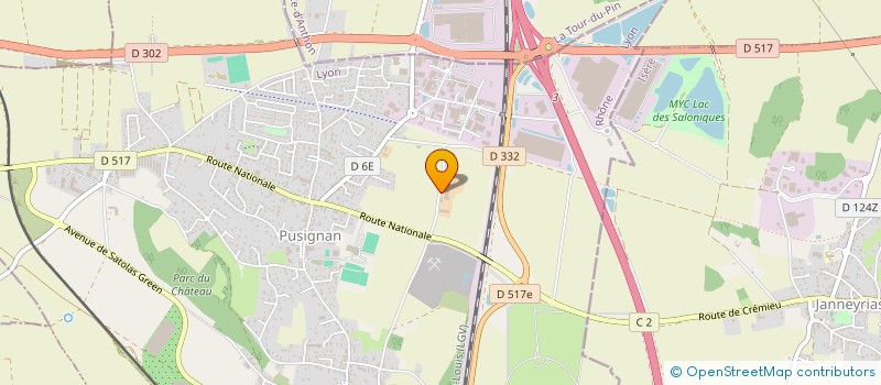 localisation de l'entreprise CUMA DE L'UNION  PUSIGNAN