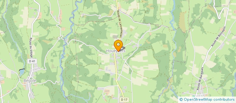 localisation de l'entreprise CUMA DE LA BAISSOLE  HOUEYDETS