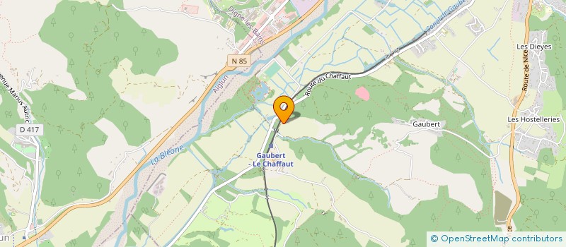 localisation de l'entreprise CUMA DE LA BASSE VALLEE DE LA BLEONE à DIGNE-LES-BAINS