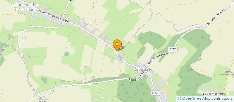 localisation de l'entreprise CUMA DE LA BETHUNE  BURES-EN-BRAY