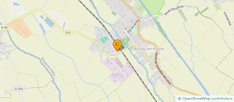 localisation de l'entreprise CUMA DE LA BIETRE  BRAZEY-EN-PLAINE