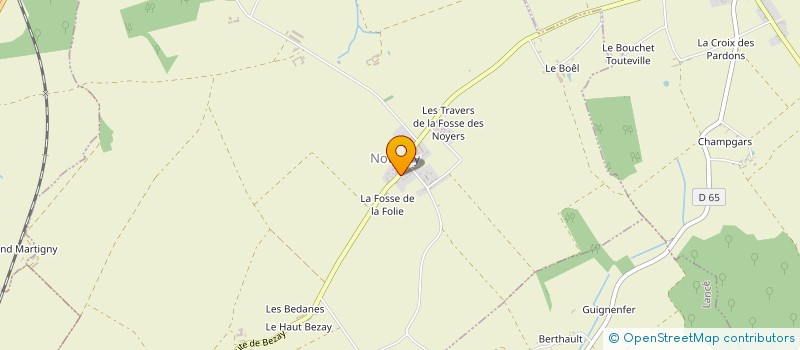 localisation de l'entreprise CUMA DE LA BRENNE à NOURRAY