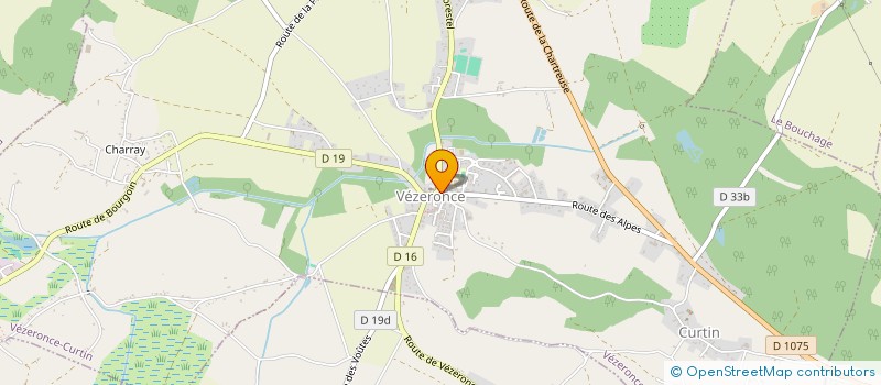 localisation de l'entreprise CUMA DE LA BROSSE à SERMERIEU