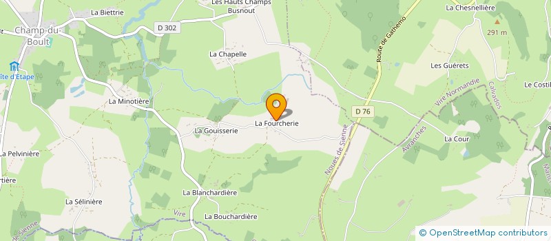 localisation de l'entreprise CUMA DE LA BROUSSE  NOUES DE SIENNE