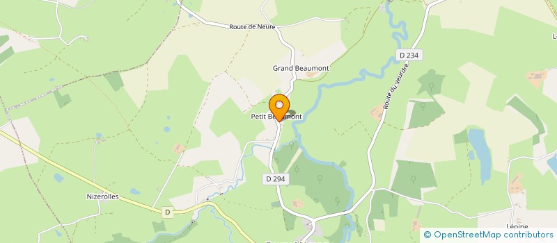 localisation de l'entreprise CUMA DE LA BURGE à POUZY-MESANGY