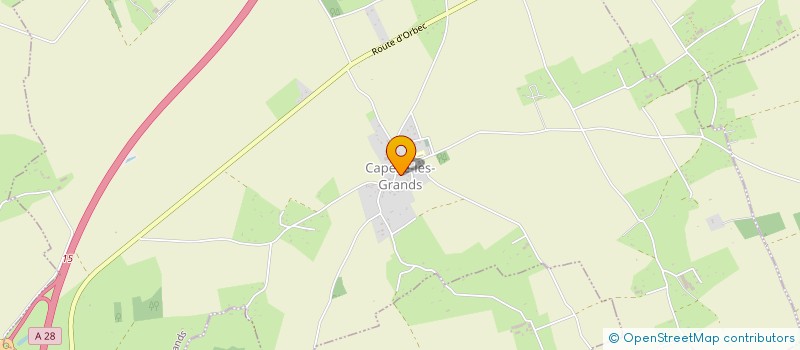 localisation de l'entreprise CUMA DE LA CHAPELLE  LA CHAPELLE-GAUTHIER