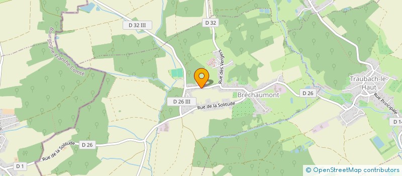 localisation de l'entreprise CUMA DE LA CHAPELLE  DANNEMARIE