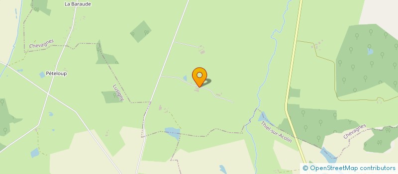 localisation de l'entreprise CUMA DE LA CHAPELLE  LA CHAPELLE AUX CHASSES