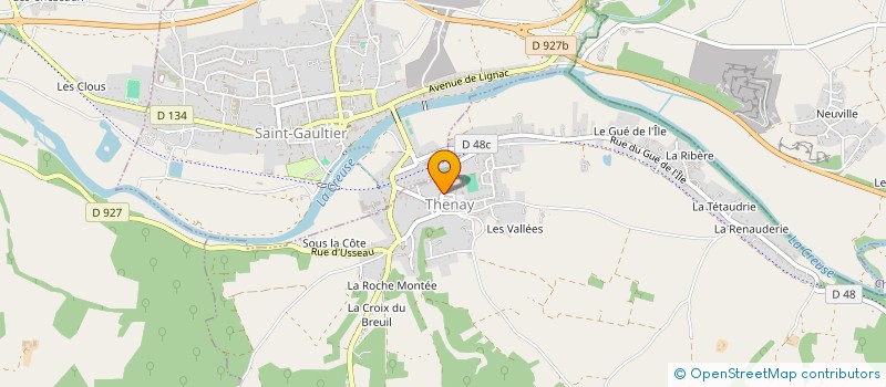 localisation de l'entreprise CUMA DE LA CHAPELLE à THENAY